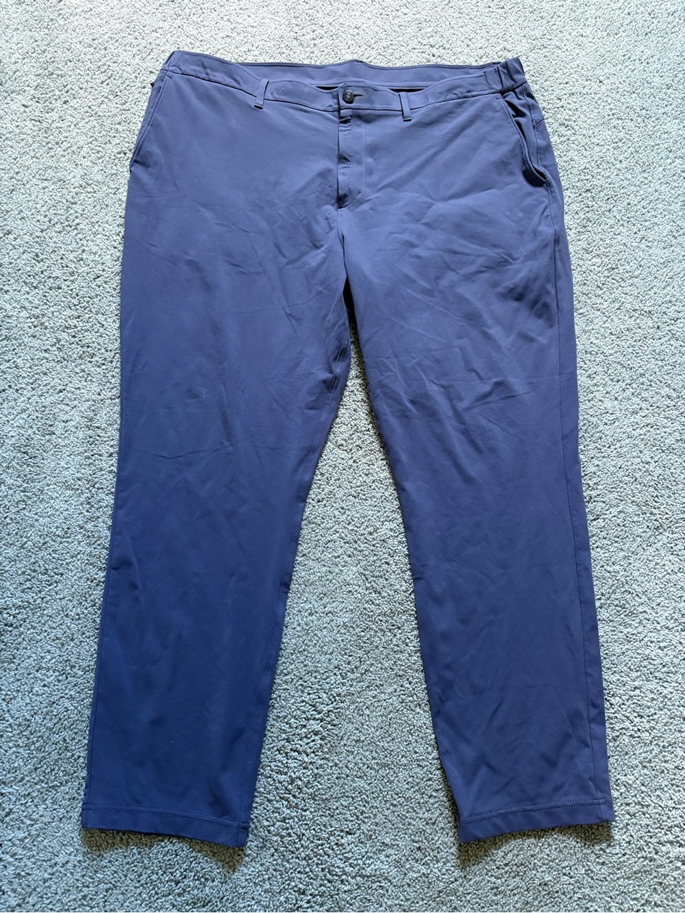 Public Rec Gamechanger Pants Blue Mens Size 42 Pockets Stretch Performance Golf